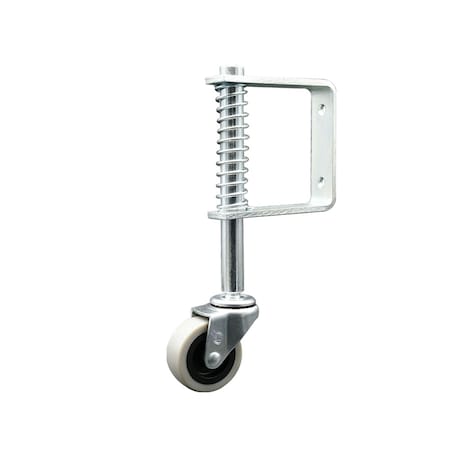 Service Caster 3'' Thermoplastic Rubber Wheel Swivel Gate and Ladder Caster SCC-GCLD05S310-TPRS